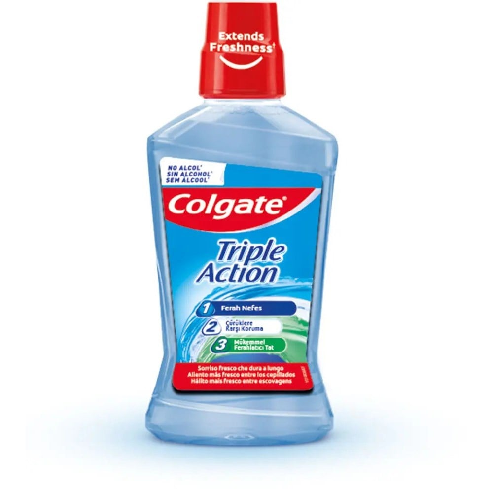 Colgate Ağız Bakım Suyu Üçlü Etki 500 Ml