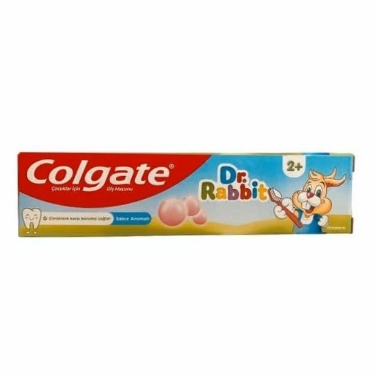 Colgate Çocuk Diş Macunu Dr.Rabbit 50 Ml Sakız Aromalı