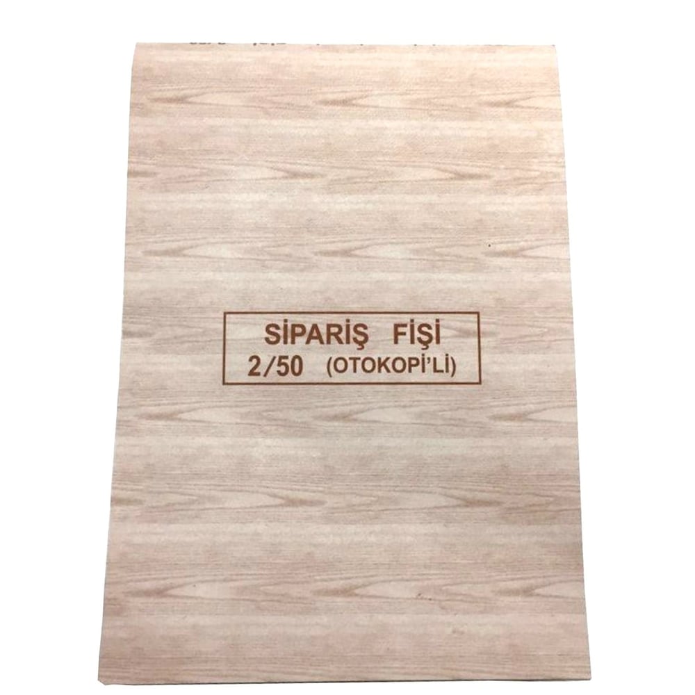Dilman 4206 Sipariş Fişi 2 Nüsha Otokopili 2/50 x12 li Paket