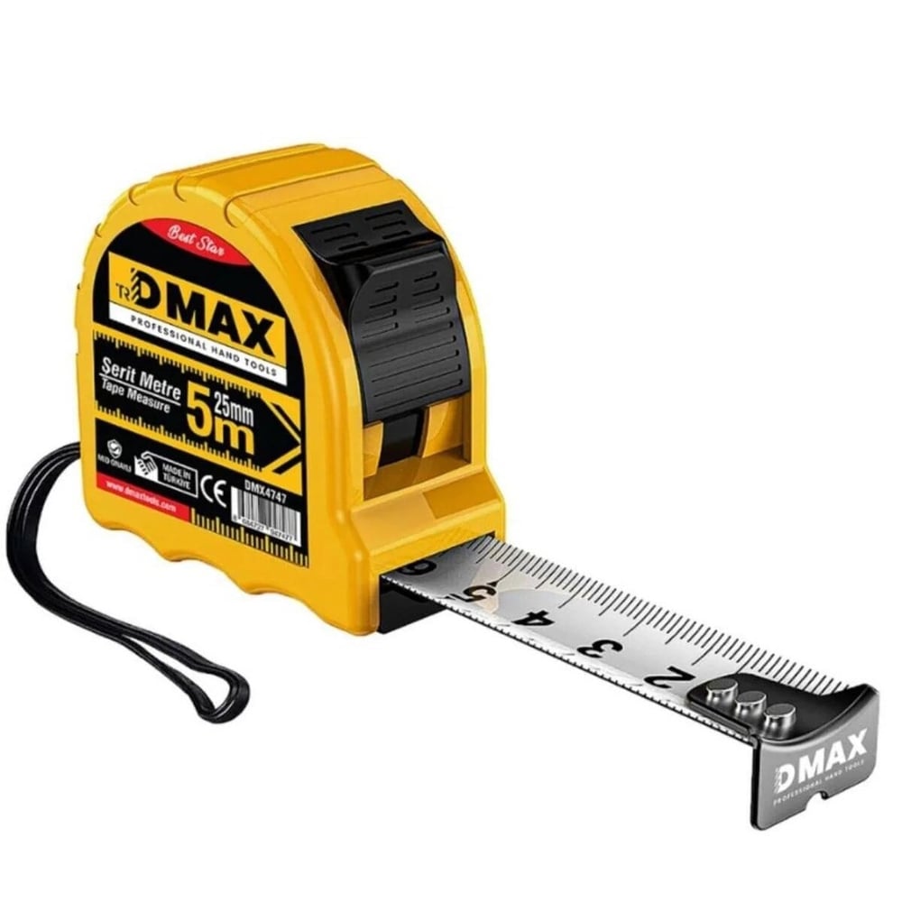 Dmax Şerit Metre 5x25 Metre DMX4747