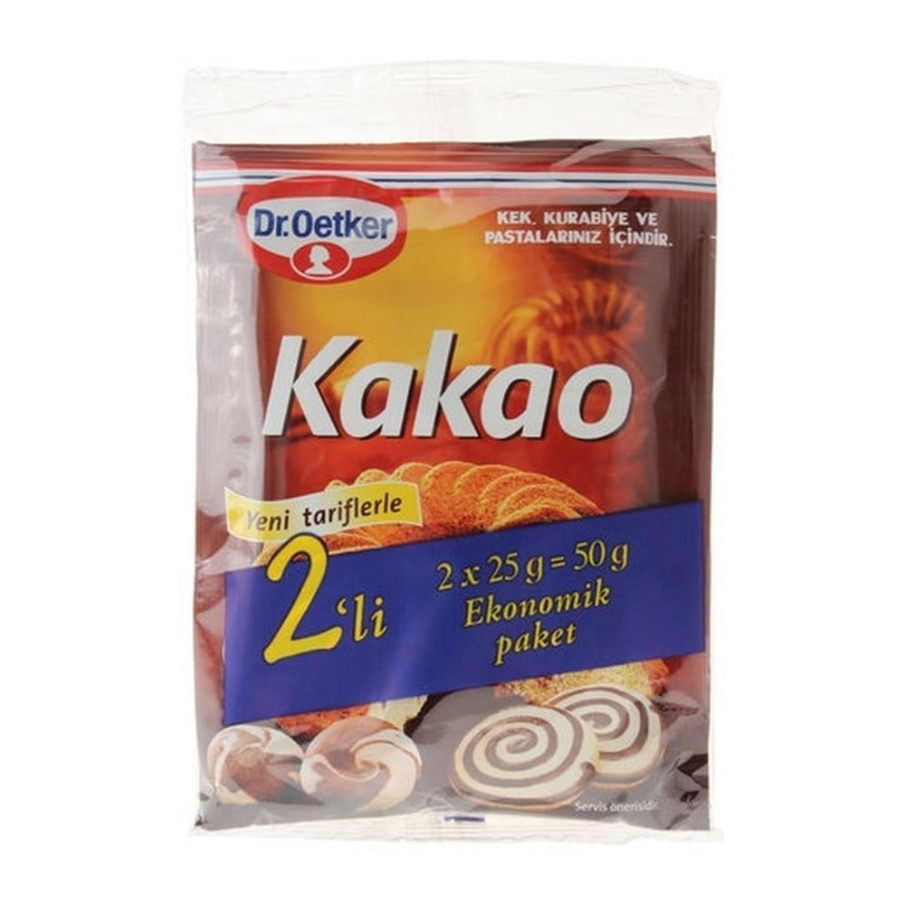 Dr.Oetker Kakao 50 Gr (2x25 Gr)