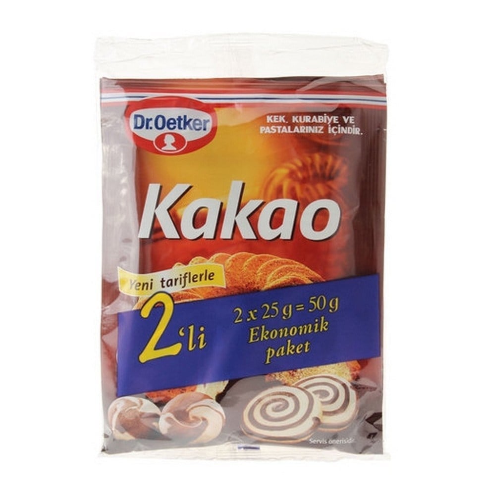 Dr.Oetker Kakao 50 Gr (2x25 Gr)