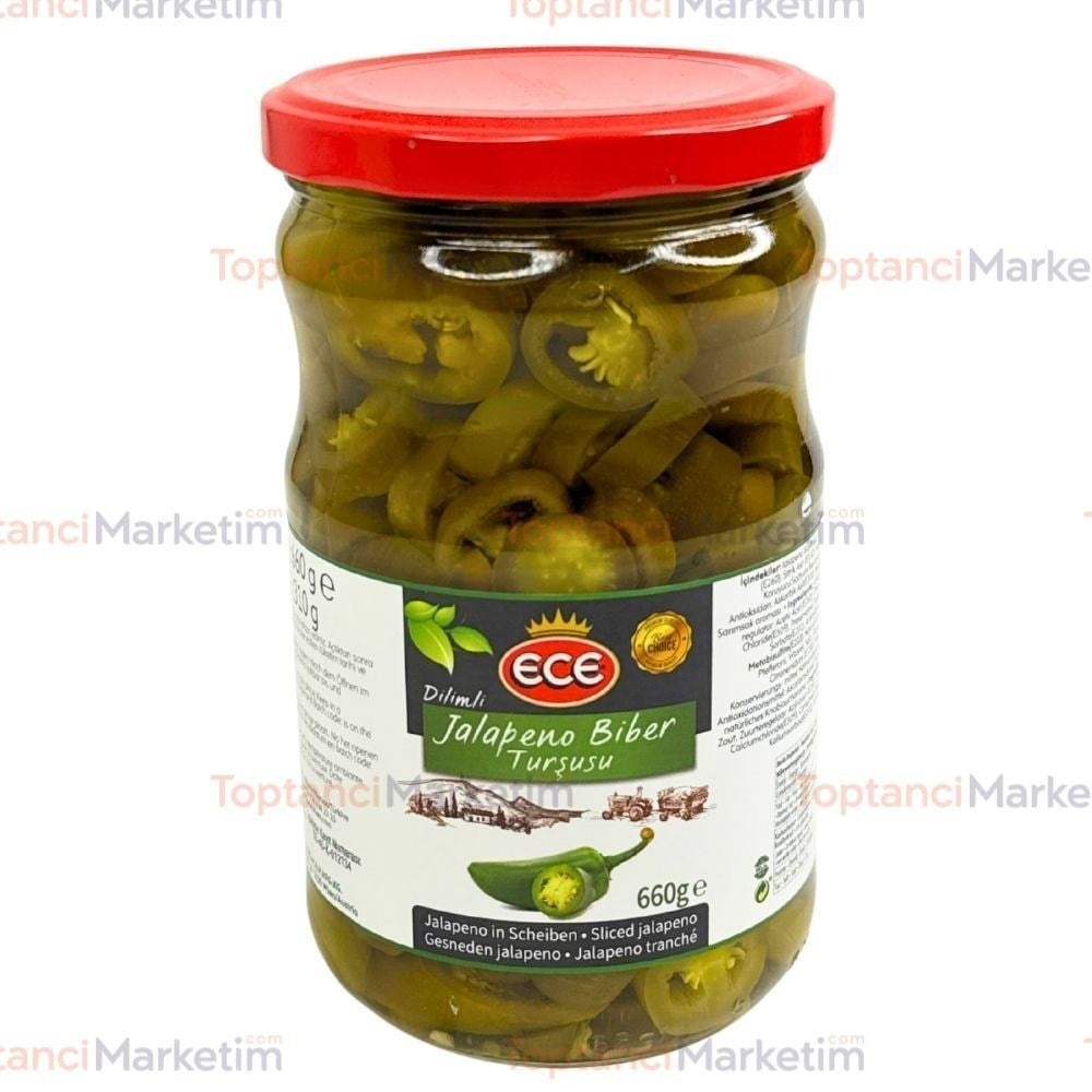 Ece 660 Gr Jalapeno Turşusu