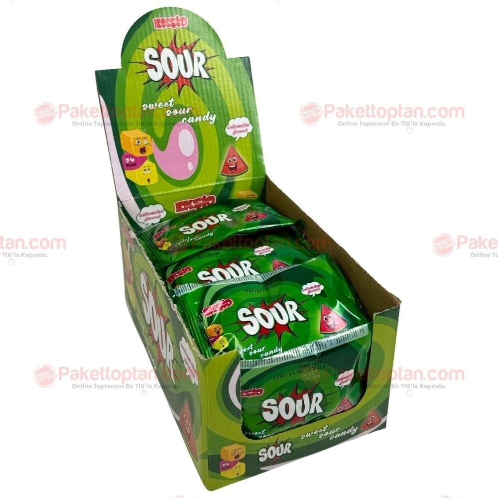 Ekşio Ekşi Yumuşak Şeker 20 Gr Karpuz x24 lü Paket