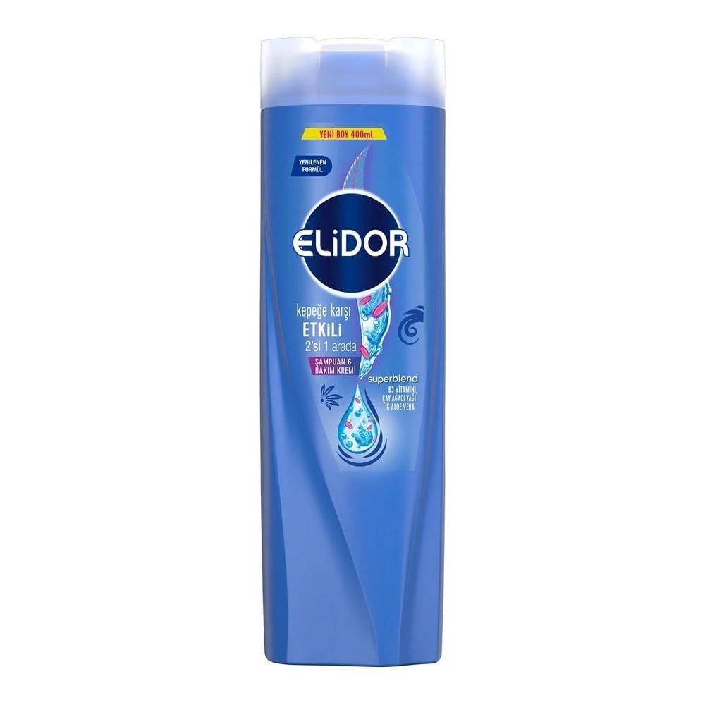 Elidor 400 Ml 2 in 1 Kepeğe Karşı