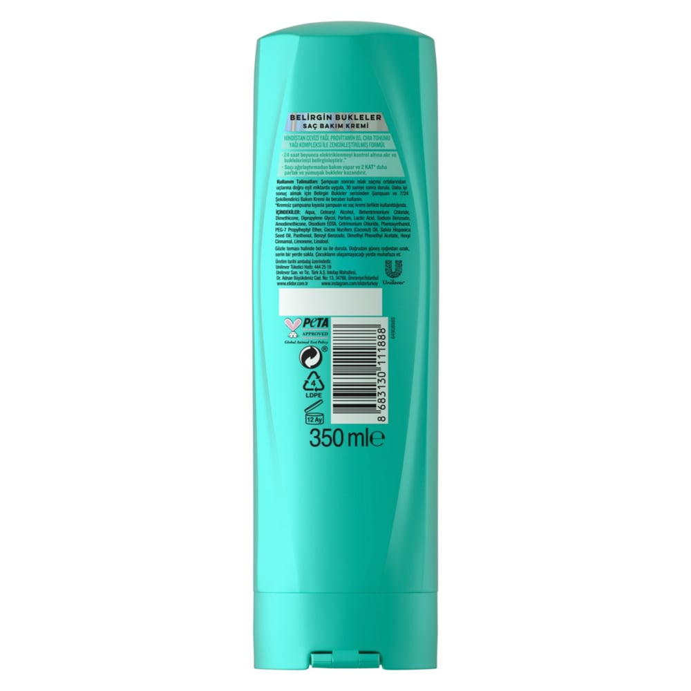 Elidor Saç Kremi 350 Ml Belirgin Bukleler