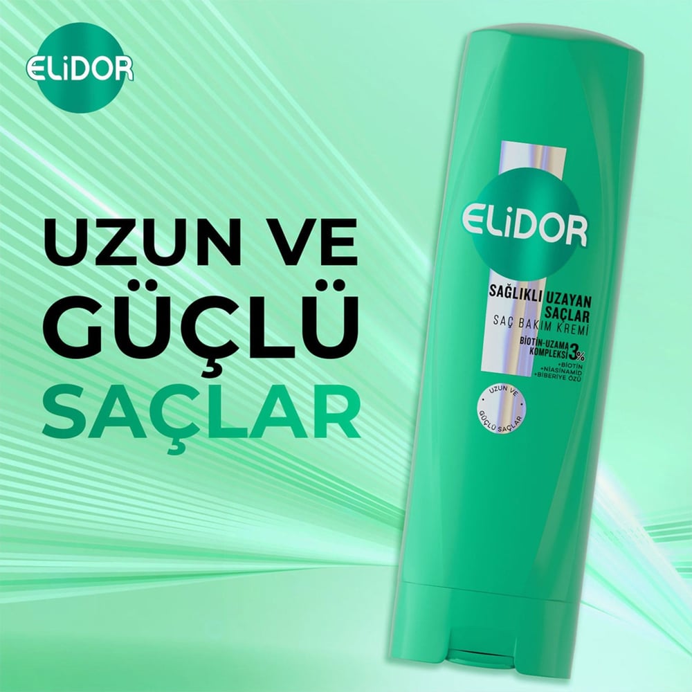 Elidor Saç Kremi 350 Ml Sağlıklı Uzayan Saçlar