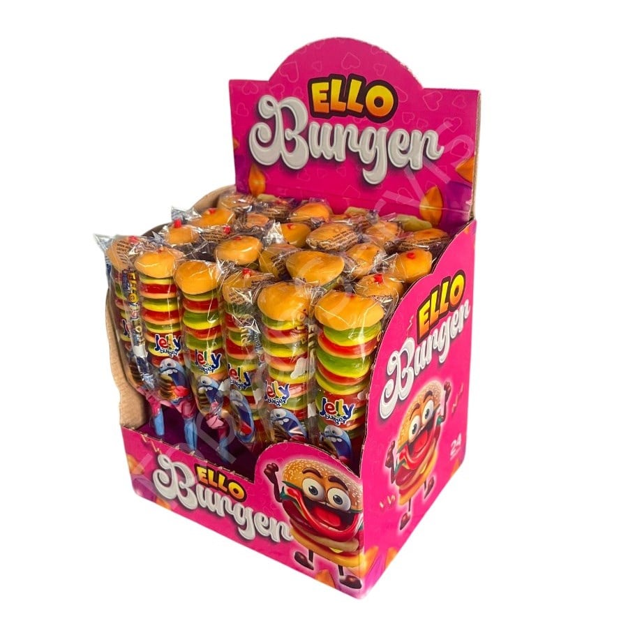 Ello Burger Yumuşak Şeker 35 Gr x24 lü Paket
