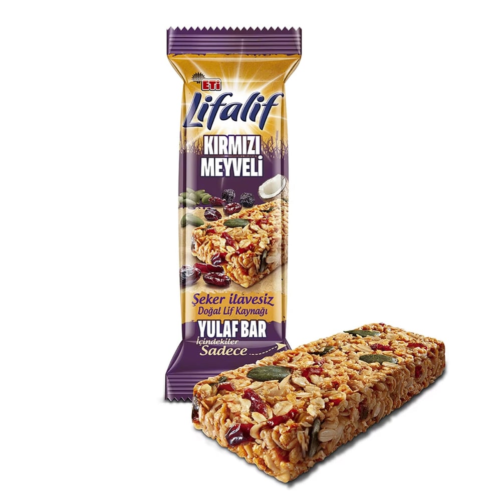 Eti Lifalif Bar 35 Gr Kırmızı Meyveli x16 lı Paket