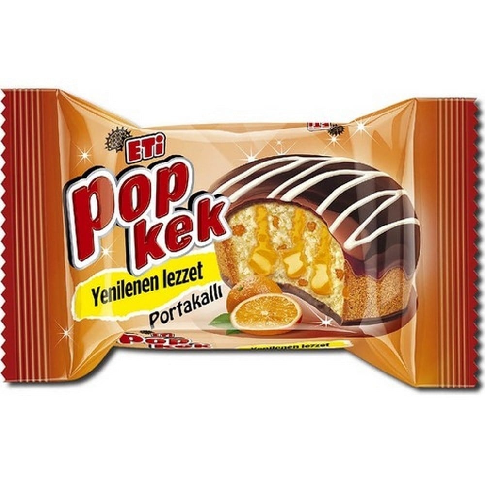 Eti Popkek Portakallı 60 Gr x24 lü Koli