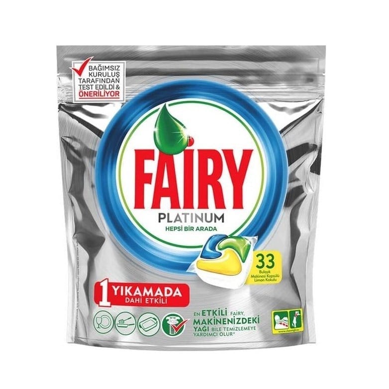 Fairy Platinum Hepsi Bir Arada 33 lü Tablet