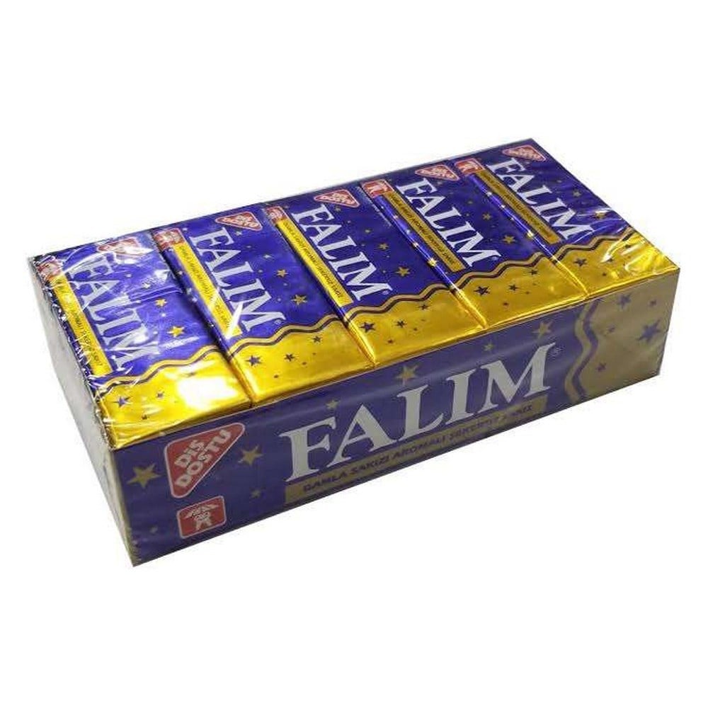 Falım 5 li Damla Sakızı Aromalı Şekersiz Sakız x20 li Paket