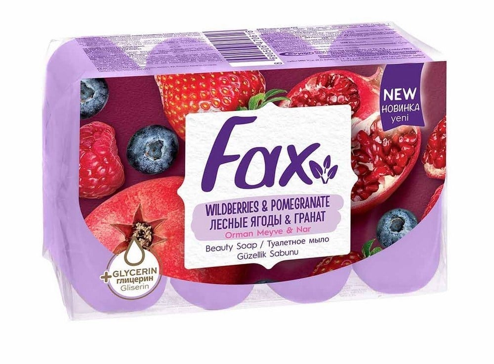 Fax Güzellik Sabunu Orman Meyvesi ve Nar 4x70 Gr