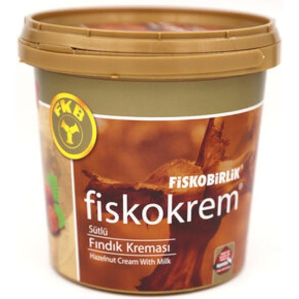 Fiskokrem 1 Kg Sütlü Fındık Kreması