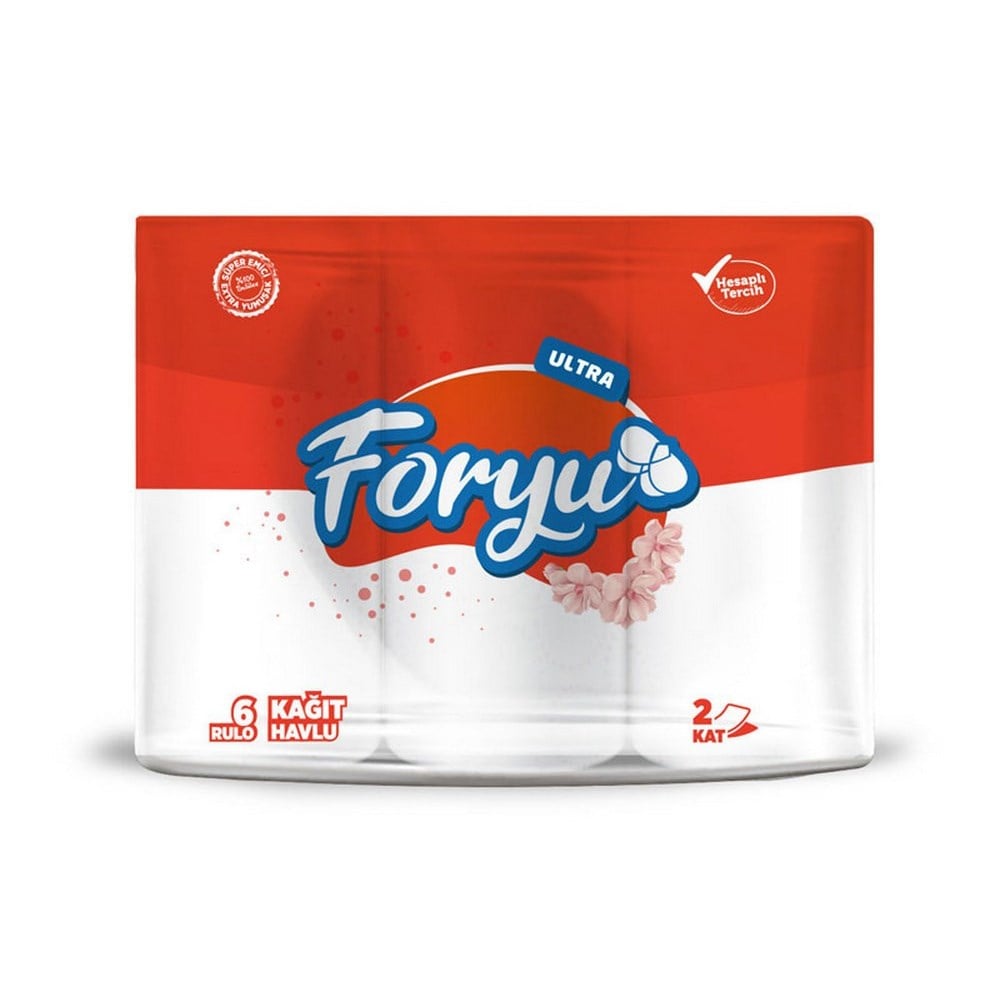 Foryu Extra 6 lı Havlu Peçete  x4 lü Koli