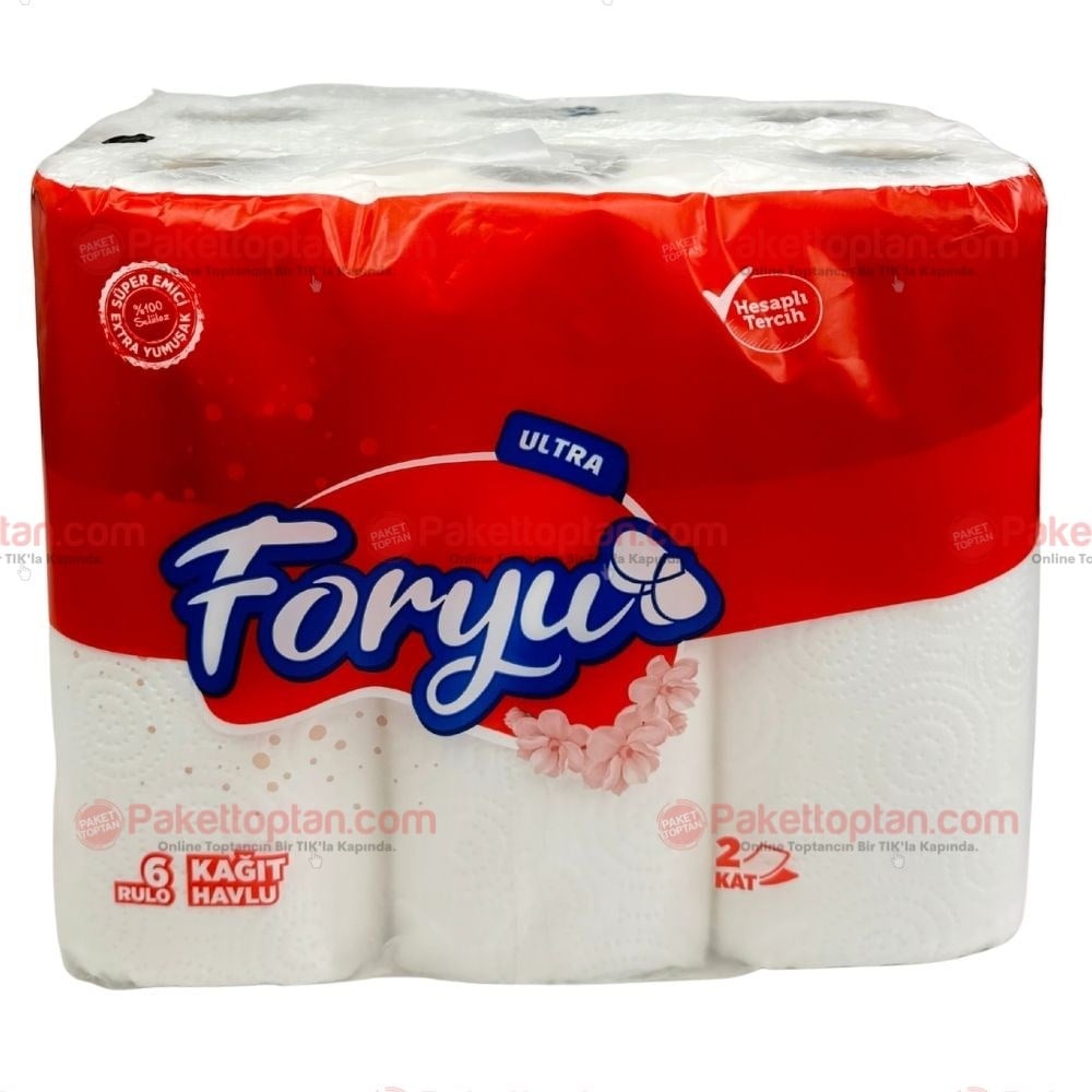 Foryu Ultra 6 lı Havlu Peçete x4 lü Koli