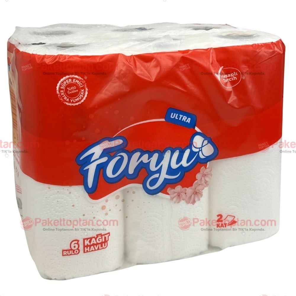 Foryu Ultra 6 lı Havlu Peçete x4 lü Koli