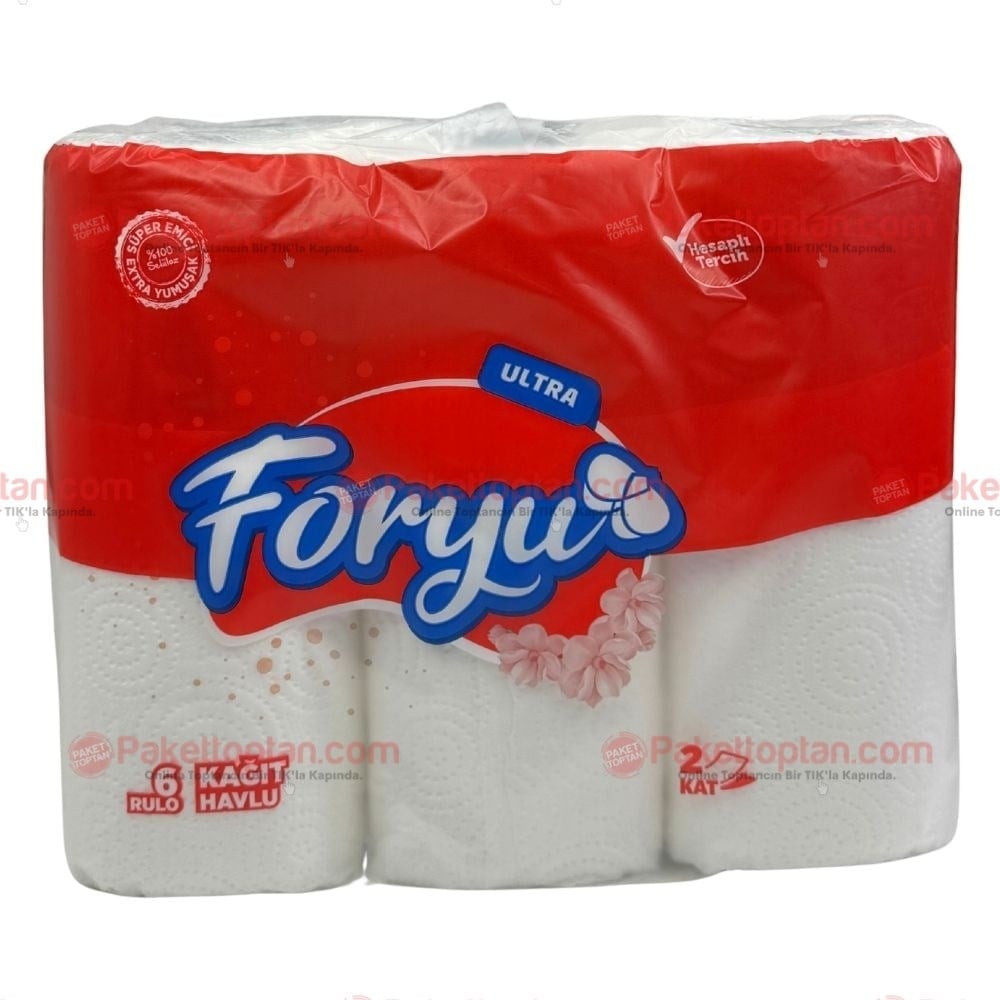 Foryu Ultra 6 lı Havlu Peçete x4 lü Koli