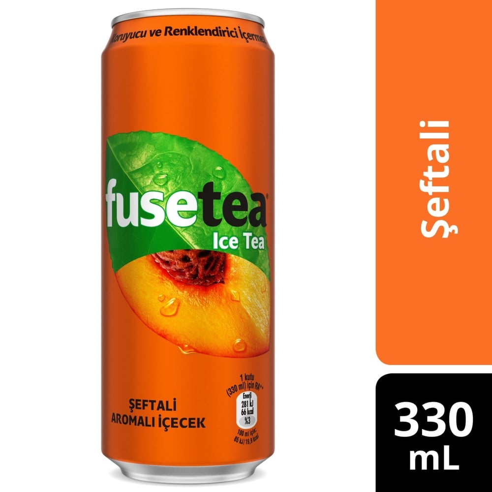 Fuse Tea 330 Ml Şeftali x12 li Koli