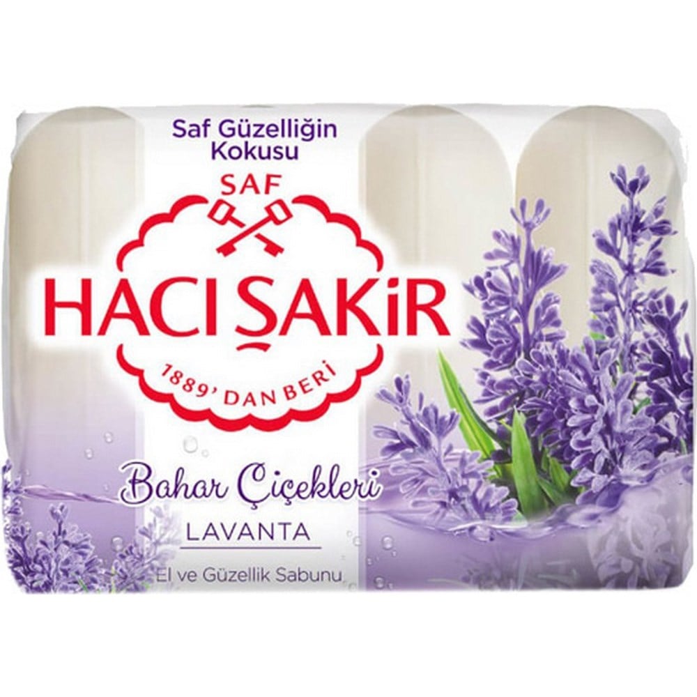 Hacı Şakir 4 lü Güzellik Lavanta (4x70 Gr)