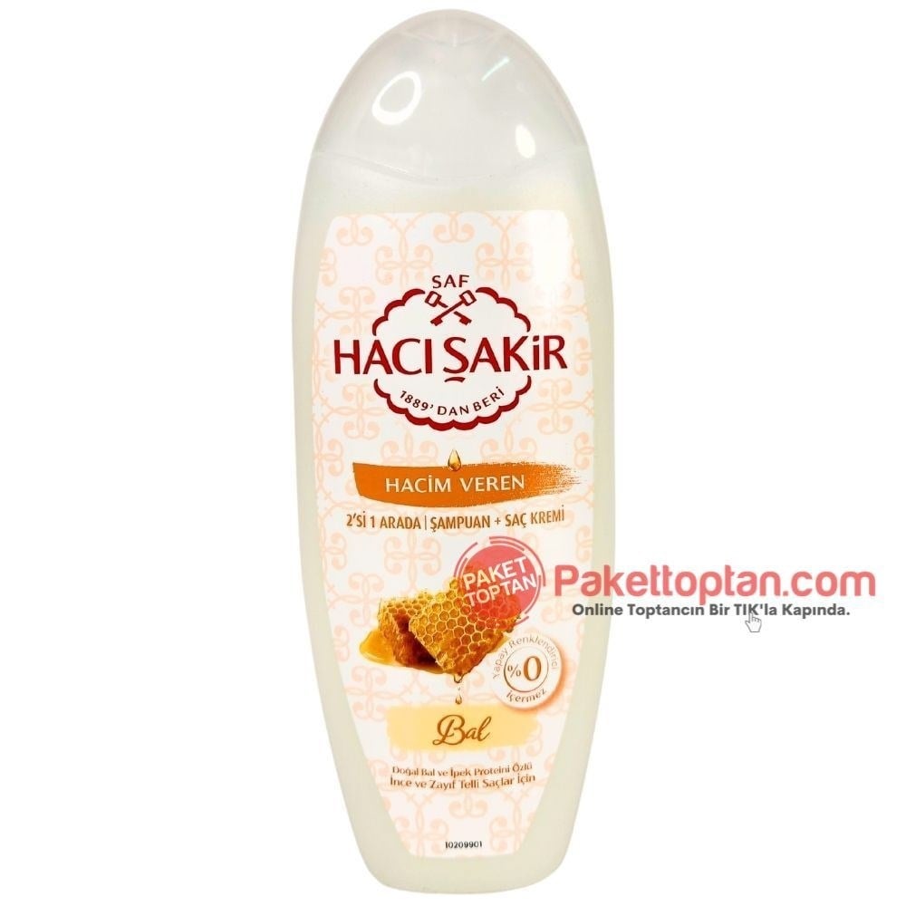 Hacı Şakir 500 Ml 2 si 1 Arada Şampuan Bal