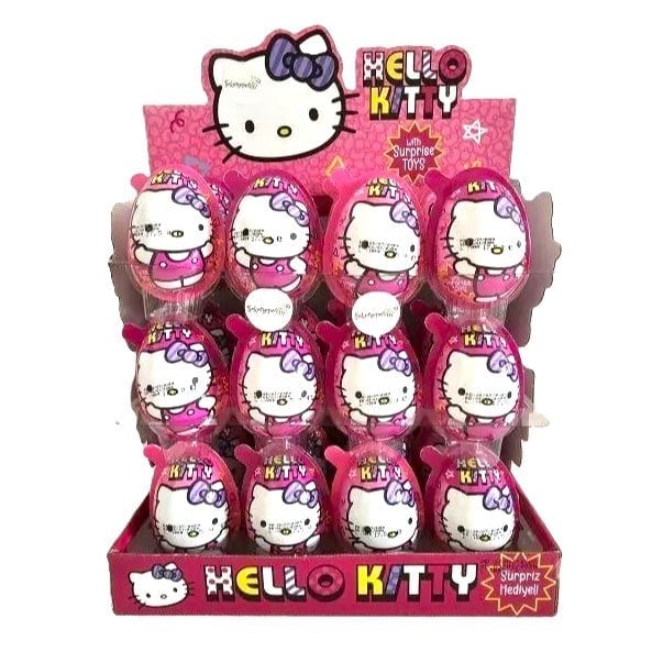 Hello Kitty Oyuncaklı Sürpriz Yumurta 17,5 Gr x24 lü Paket