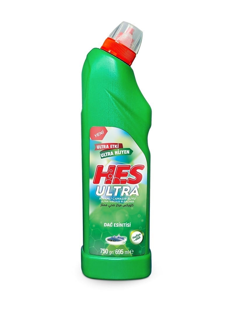 Hes Ultra Kıvamlı Çamaşır Suyu 750 Gr Dağ Esintisi