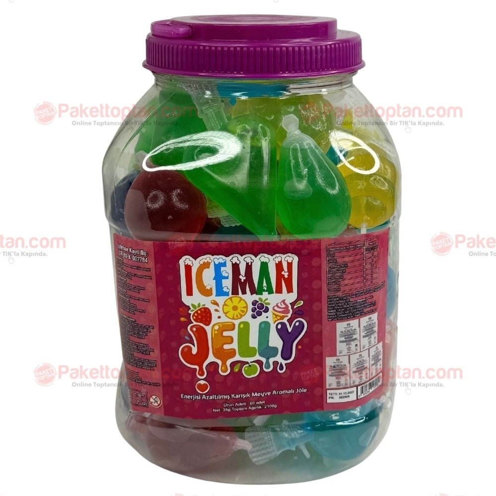 İceman Fruits Jöle 35 Gr x60 lı Paket