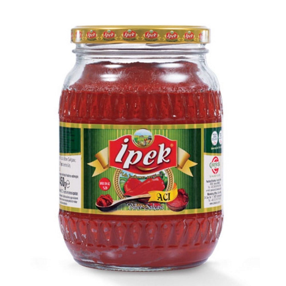 İpek 1450 Gr Cam Acı Biber Salçası