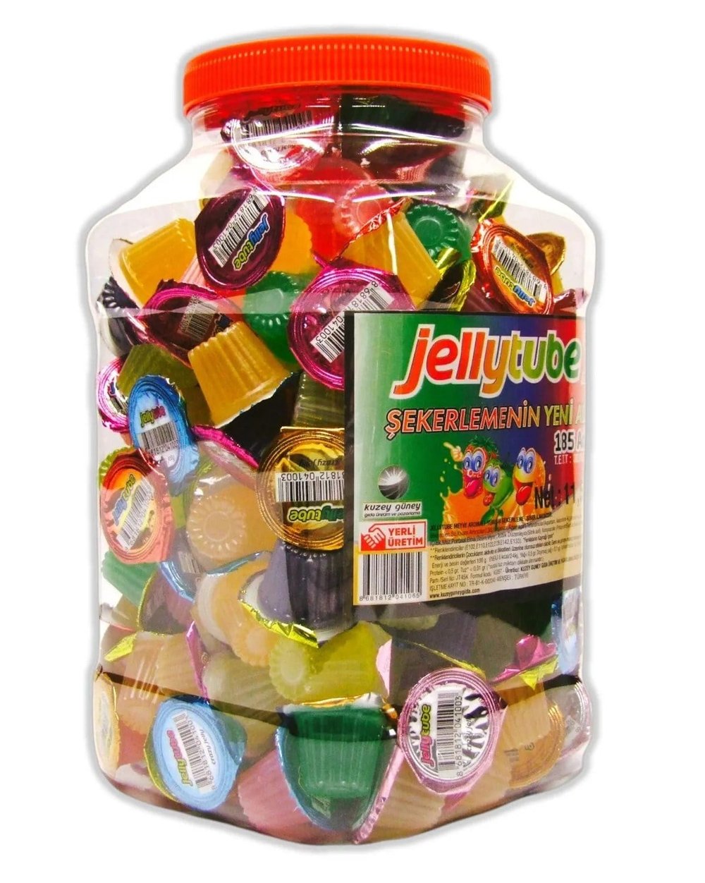 Jellytube Yumuşak Şeker 11,5 Gr x185 li Paket