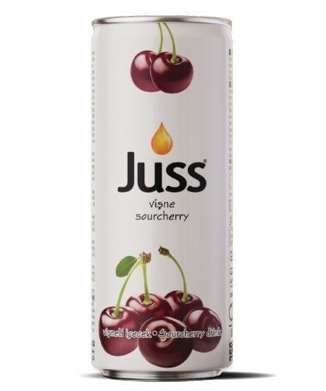 Juss 250 Ml Teneke Vişneli İçecek x24 lü Koli