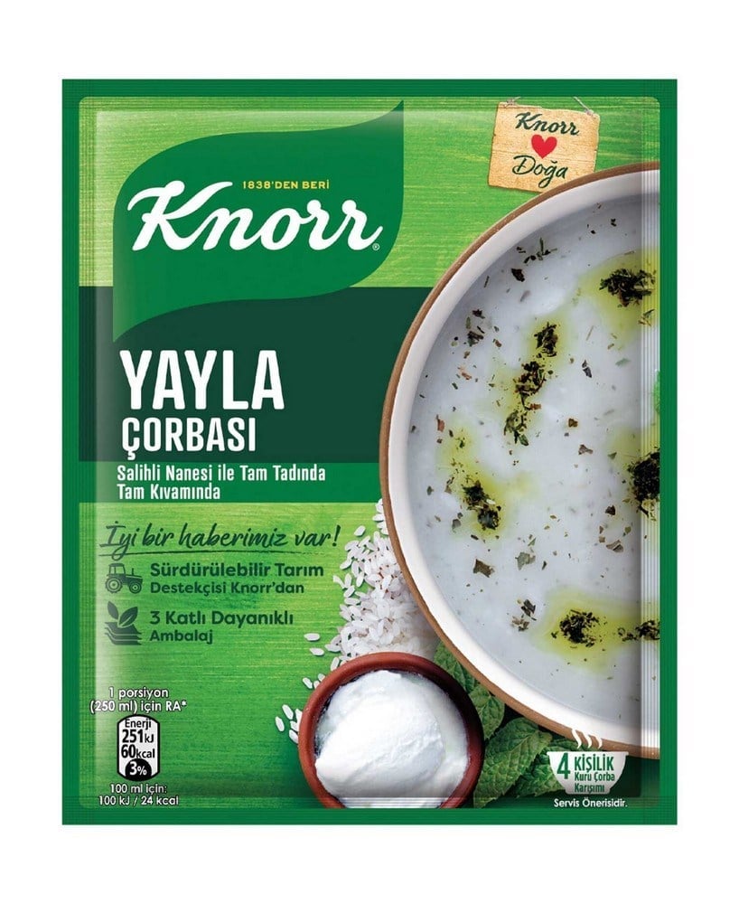 Knorr Çorba Yayla Çorbası x12 li Paket