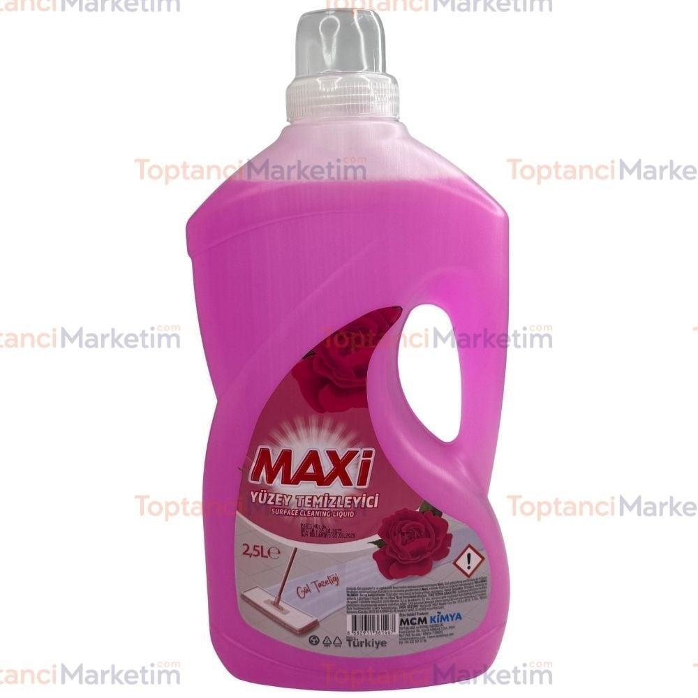 Maxi Yüzey Temizleyici 2,5 Lt Gül Tazeliği