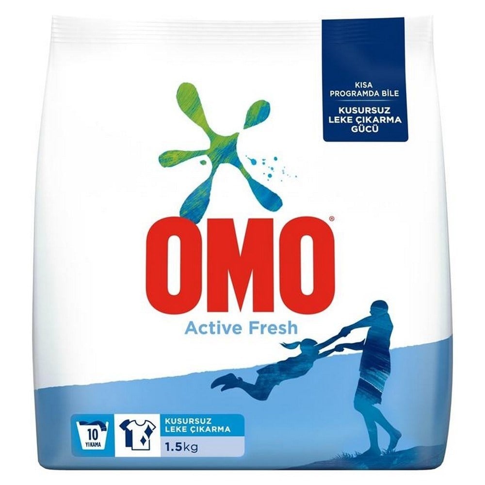 Omo Matik 1,5 kg Active Fresh Beyazlar