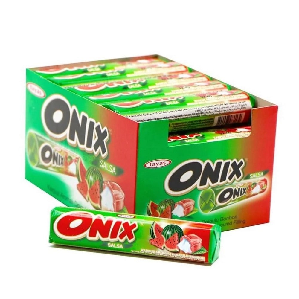 Onix Bonibon Şeker Karpuz Aromalı 22 Gr x24 lü Paket