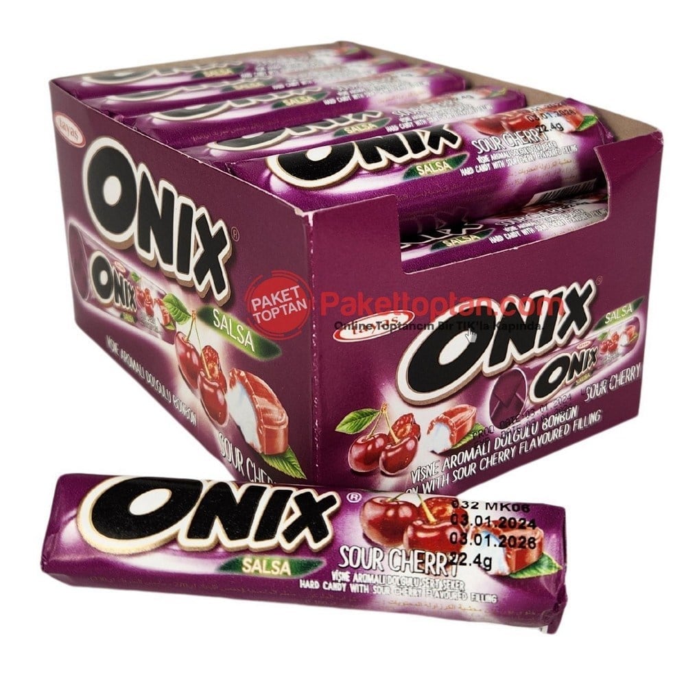 Onix Bonibon Şeker Vişne 22 Gr x24 lü Paket