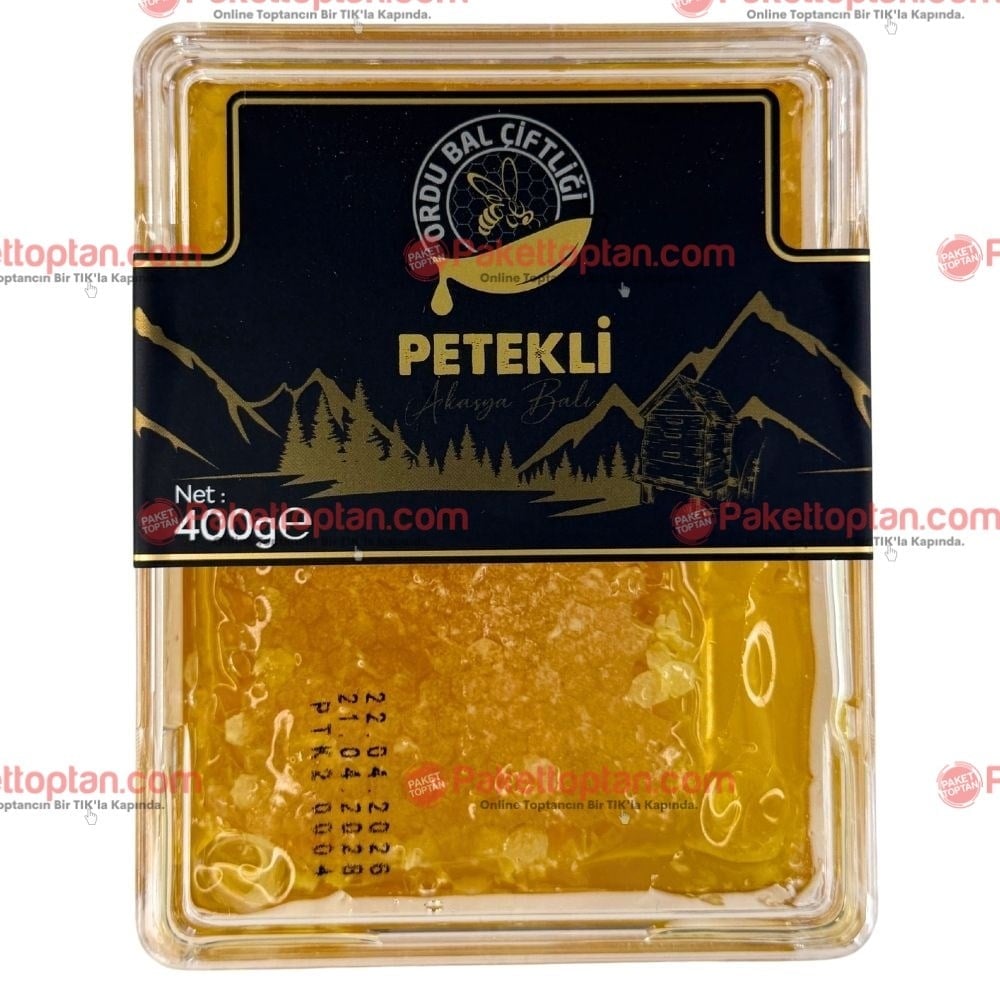 Ordu Bal Çiftliği 400 Gr Petekli Akasya Balı