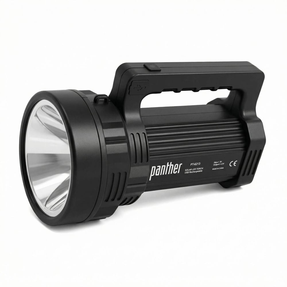 Panther PT-6213 USB Şarjlı Solar El Feneri