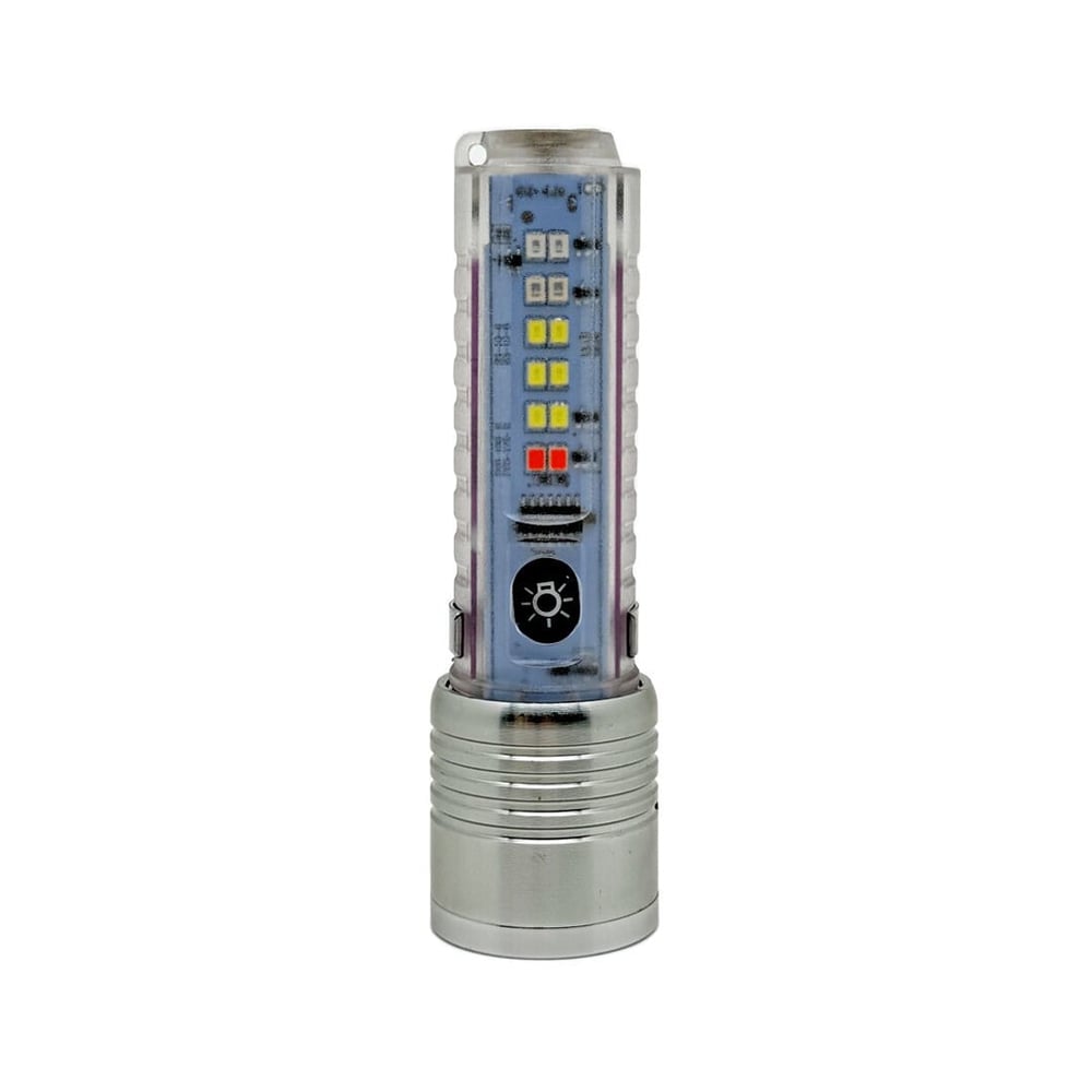 Panther PT-8440 USB Şarjlı El Feneri Lazer Led