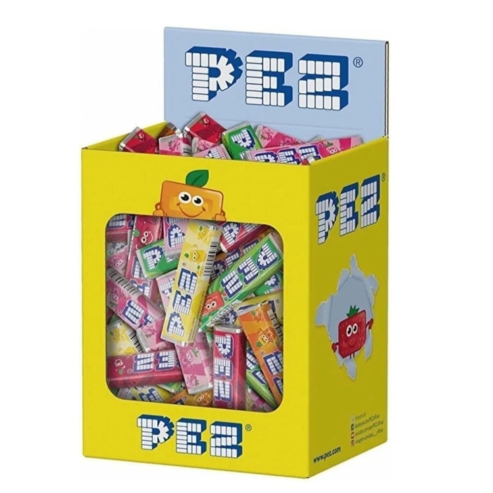 Pez Sıkı Şeker Meyve Aromalı 8,5 Gr x100 lü Paket