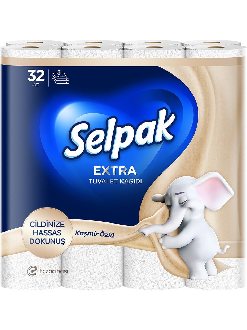 Selpak 32 li Tuvalet Kağıdı Kaşmir x3 lü Koli