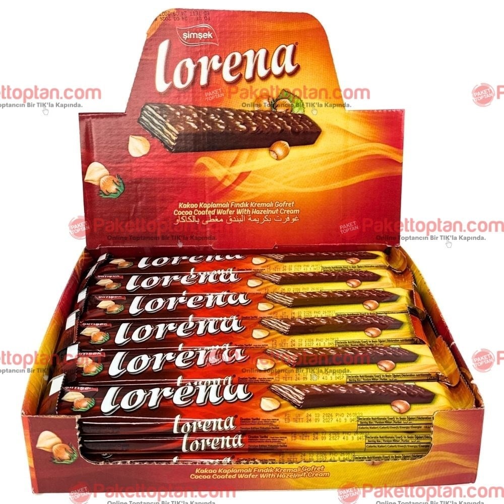 Şimşek Lorena Gofret 40 Gr x24 lü Paket