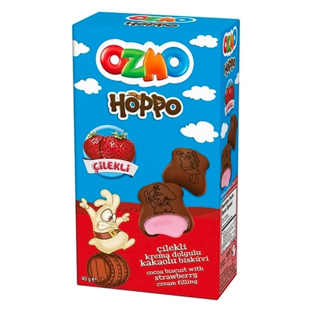 Şölen Ozmo Hoppo Çilekli 40 Gr x12 li Paket