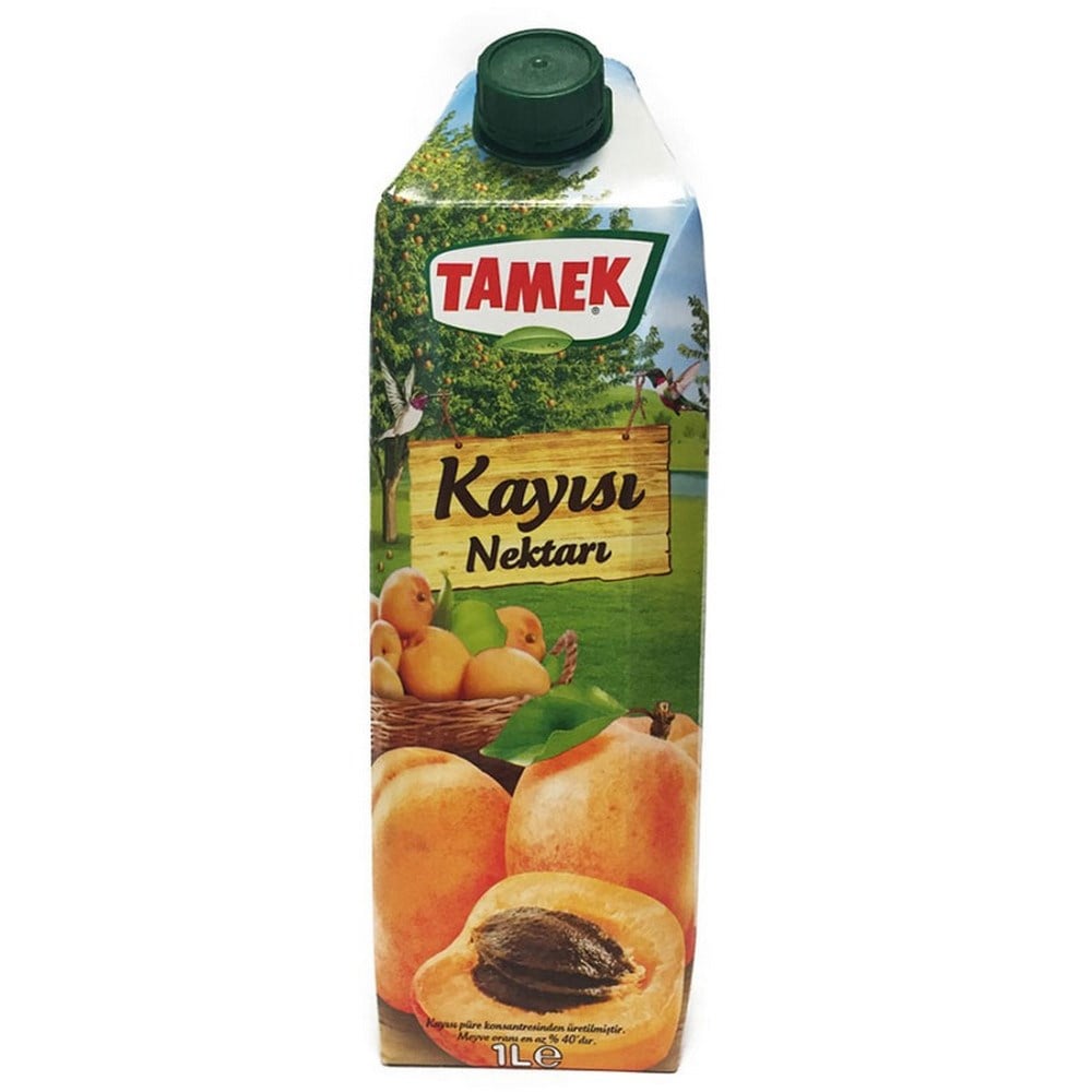 Tamek 1 lt Kayısı Nektarı x12 li Koli