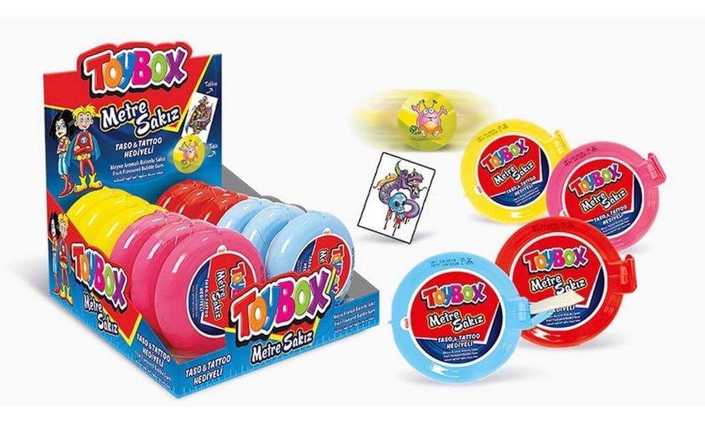 Toybox Metre Sakız 35 Gr x12 li Paket