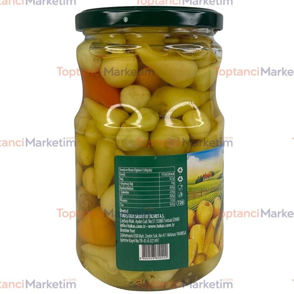 Tukaş 720 CC Biberiye Turşu