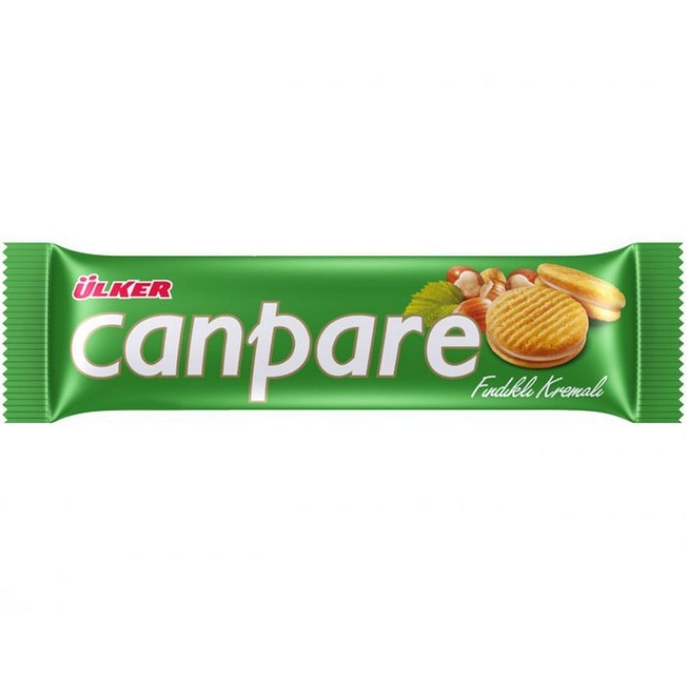 Ülker Canpare Fındık Kremalı Bisküvi 81 gr x24 lü Koli