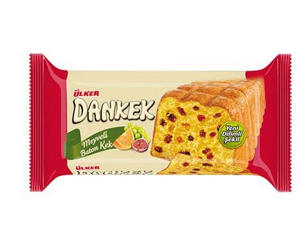 Ülker Dankek Baton Kek Meyveli 200 gr x6 lı Koli