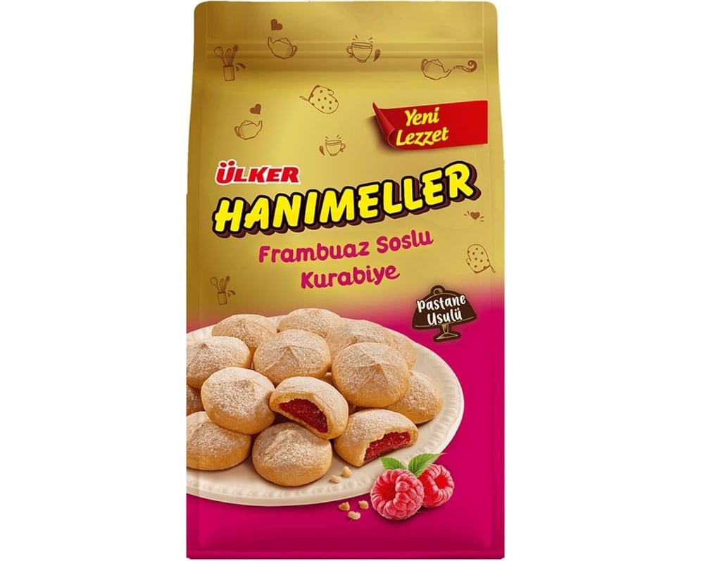 Ülker Hanımeller Poşet Frambuaz 150 gr x12 li Koli