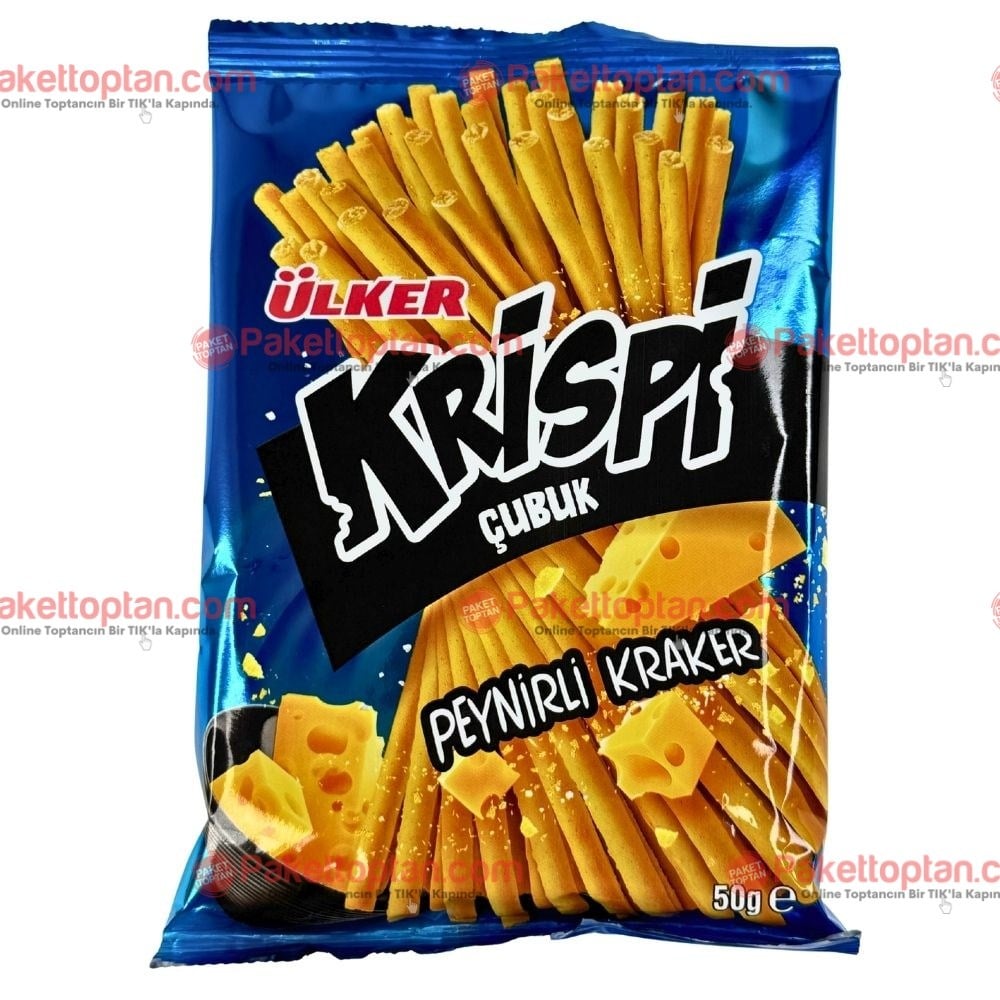 Ülker Krispi Peynirli Kraker 50 gr x15 li Koli